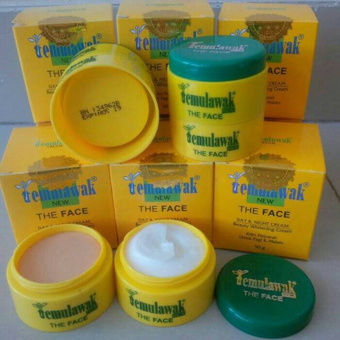 CREAM TEMULAWAK THE FACE BPOM - THE FACE TEMULAWAK CREAM DAY N NIGHT