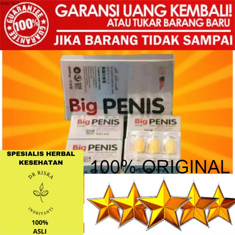 100% ASLI BIG PENIS-ORIGINAL PENNIS VITALITAS PRIA ASLI KUAT TAHAN LAMA ISTIMEWA