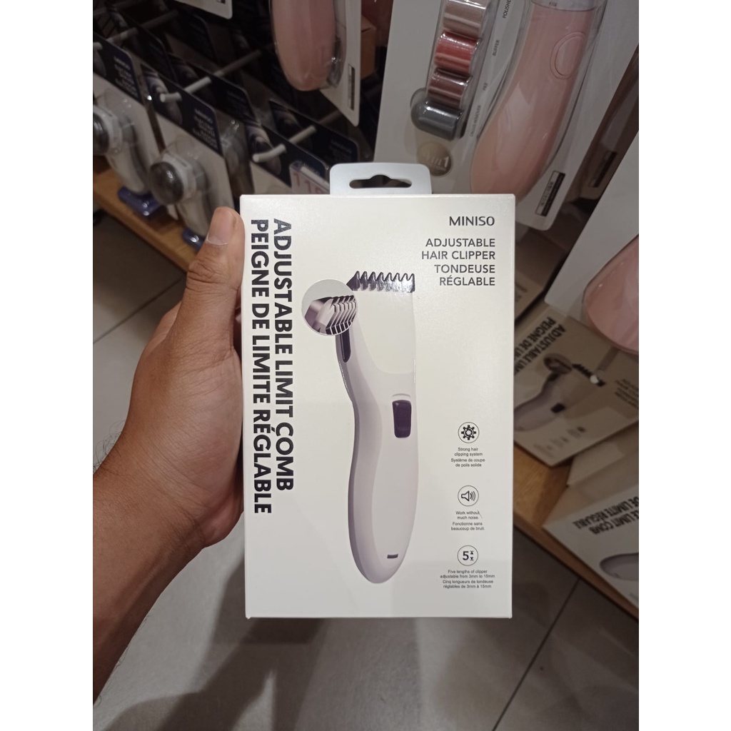 Miniso Official Clipper Rambut / Hair Clipper / Mesin Cukur Rambut / Alat Cukur / Elektrik / Cukuran