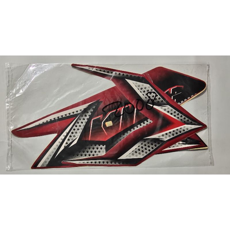 Striping sticker list body Yamaha RX king 2008