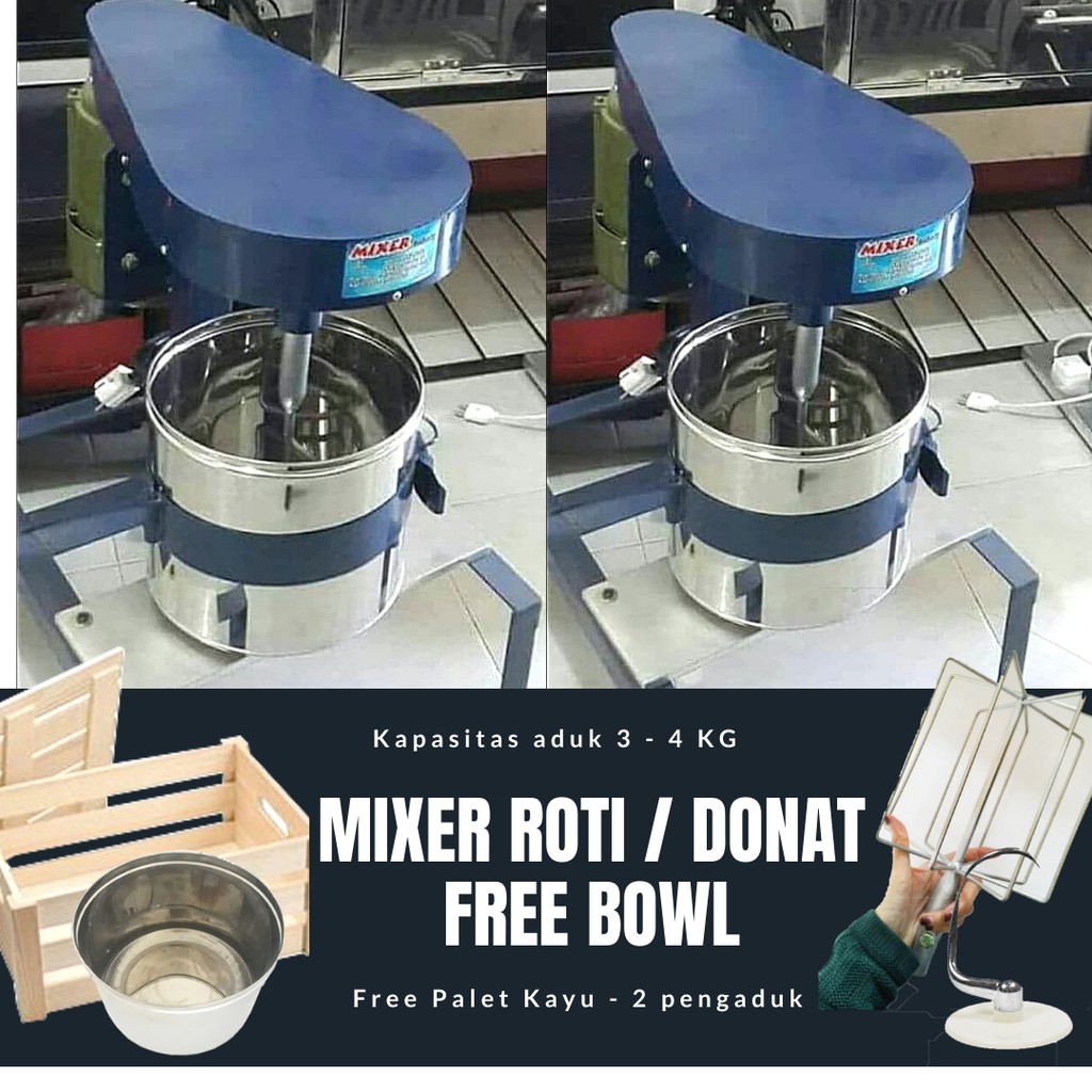 Mixer Roti Malang Mixer Adonan 3 Kg Mixer Donat Bagus Mixer In Bakery Mixer Adonan Padat Cod Shopee Indonesia