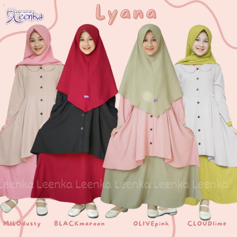 GAMIS REMAJA LYANA SERIES BY LEENKA