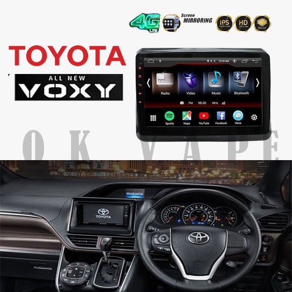 Mtech Head Unit Android Toyota Voxy Head Unit Mobil