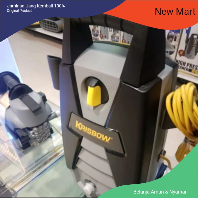 Mesin steam cleaner krisbow 100bar