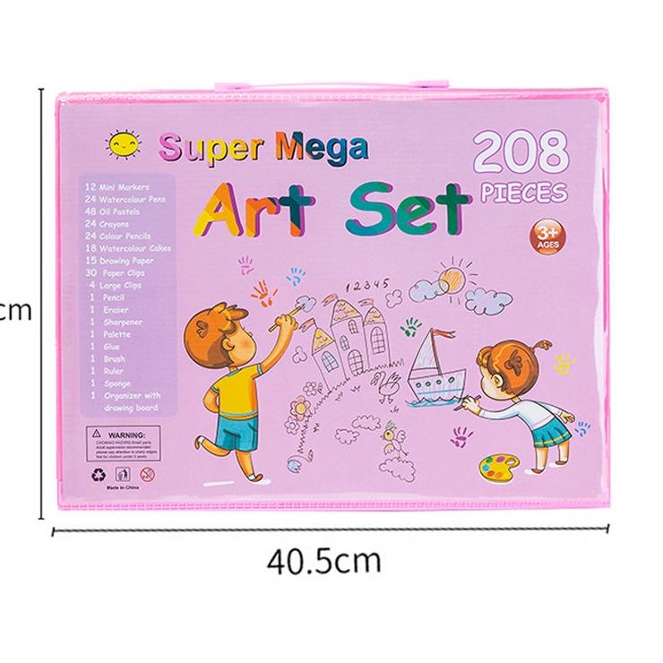 

Garansi Harga ART SET 208 PENSIL WARNA Crayon set 208pcs - Crayon Mewarnai - 208 Warna - Pensil Krayon (Alat Menggambar atau Mewarnai) Hadiah anak-anak