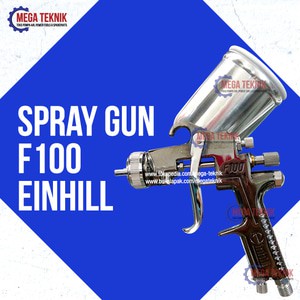 Paint Spray Gun F100 / Semprotan Cat F-100 G Tabung Atas Merk Einhill