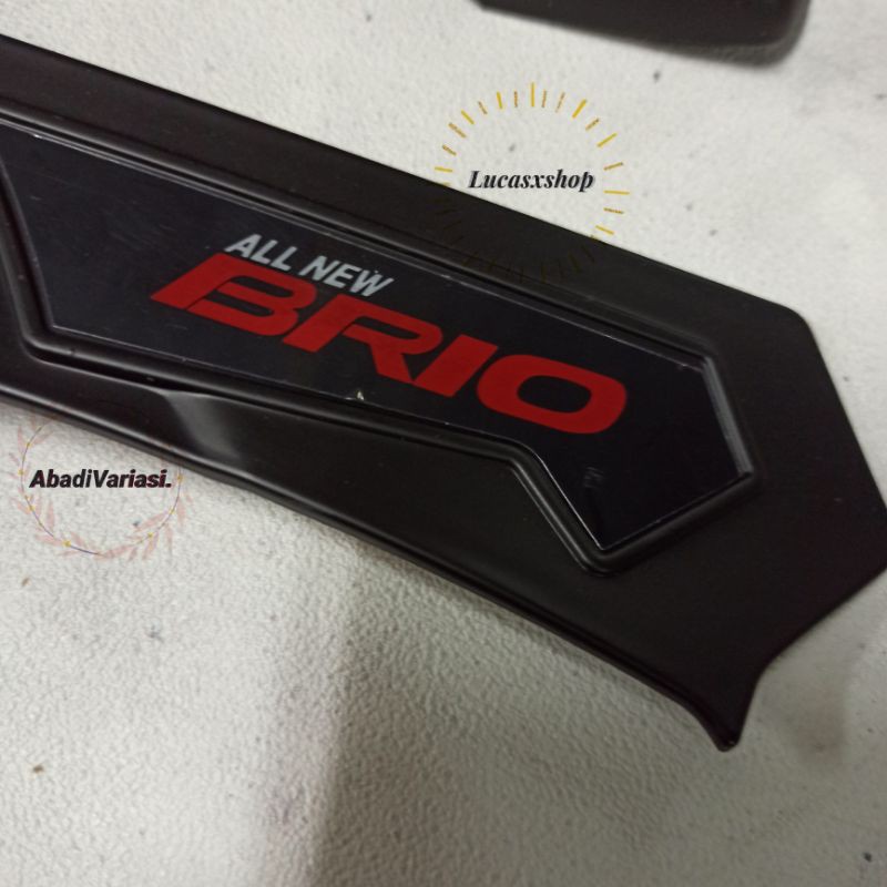 Paket Outer Handle Cover Tank All New Brio Hitam