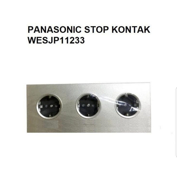 panasonic stop kontak WESJP 11233/panasonic stop kontak 3 Gang