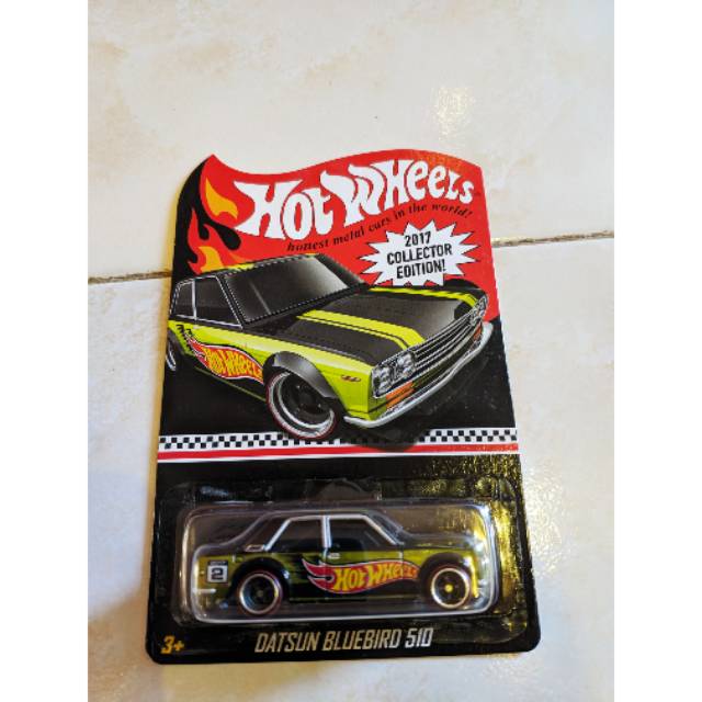 Hotwheels datsun 510 collector edition