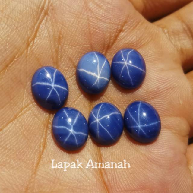 Batu American Star Blue Kwalitas Terbaik Star Tajam Bodyglass