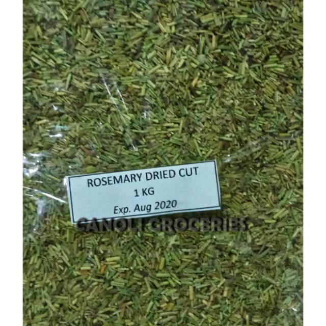 Rosemary Dried Cut / Daun Rosmarin Kering 1 ons