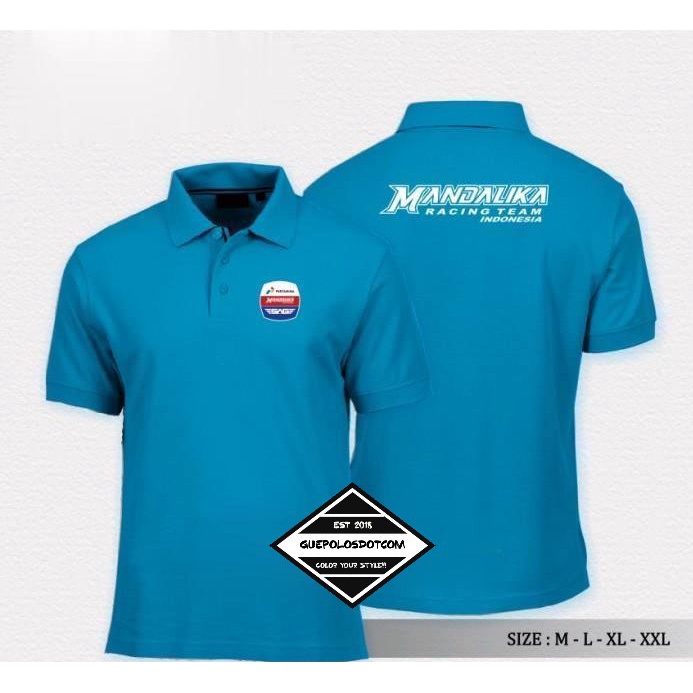 Poloshirt / Kaos Polo Mandalika Racing Team Indonesia POLO MANDALIKA