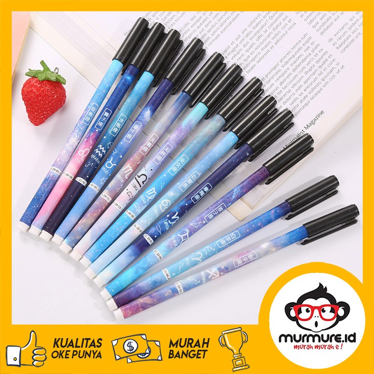 

MURMURE.ID | PENA GEL 12 ZODIAK / PULPEN HOROSCOPE / PEN BOLPEN ZODIAK PN066
