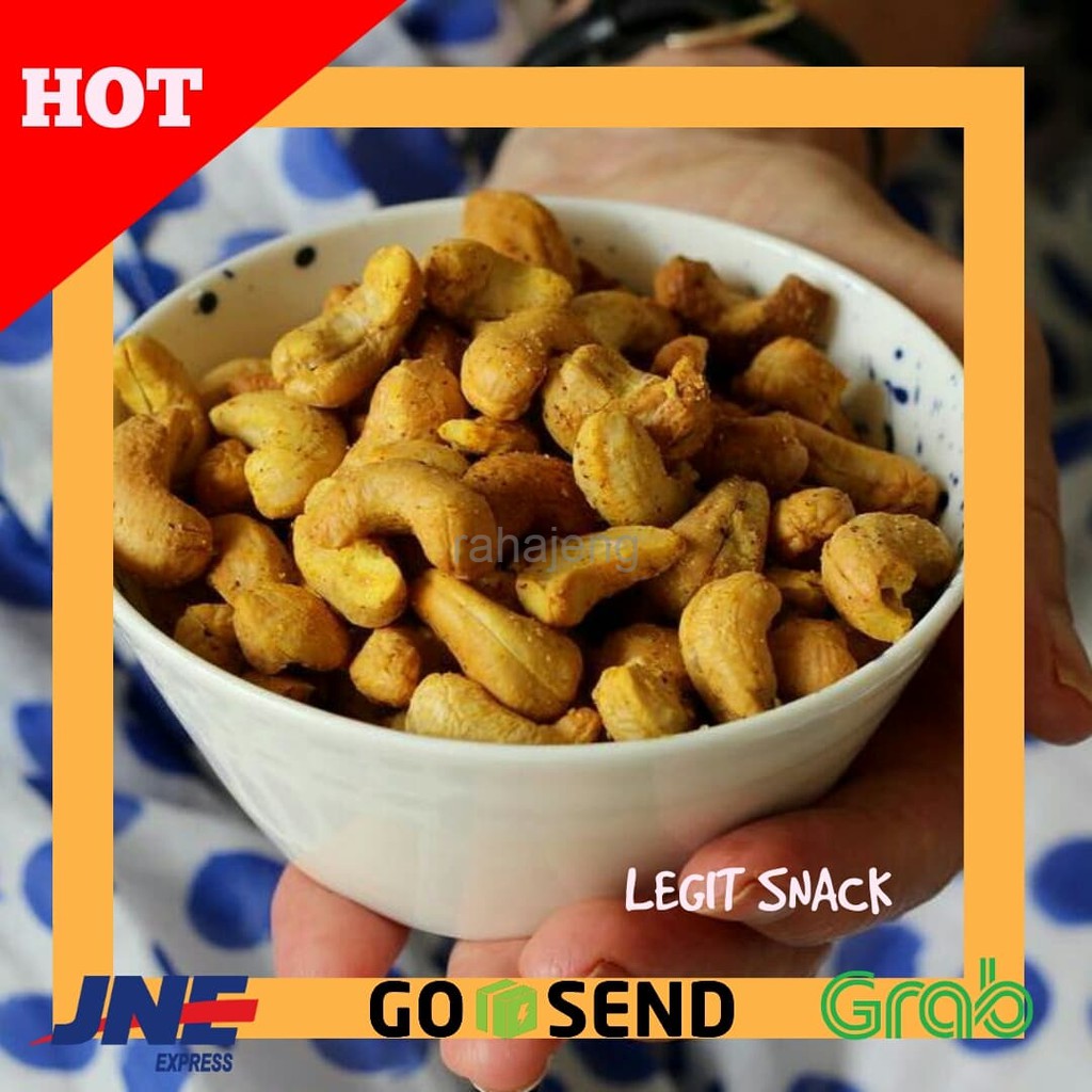 

500Gr KACANG METE ORIGINAL ( MEDE ASIN ) ROASTED / PANGGANG