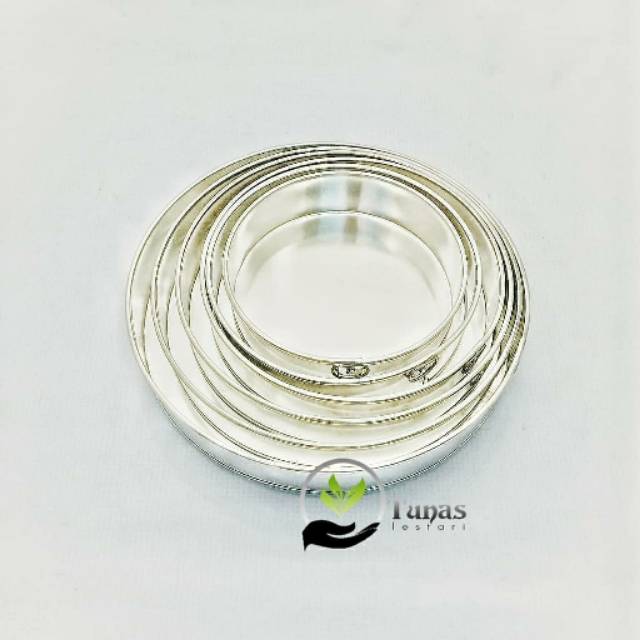 Loyang bika ambon loyang bulat tinggi 4cm