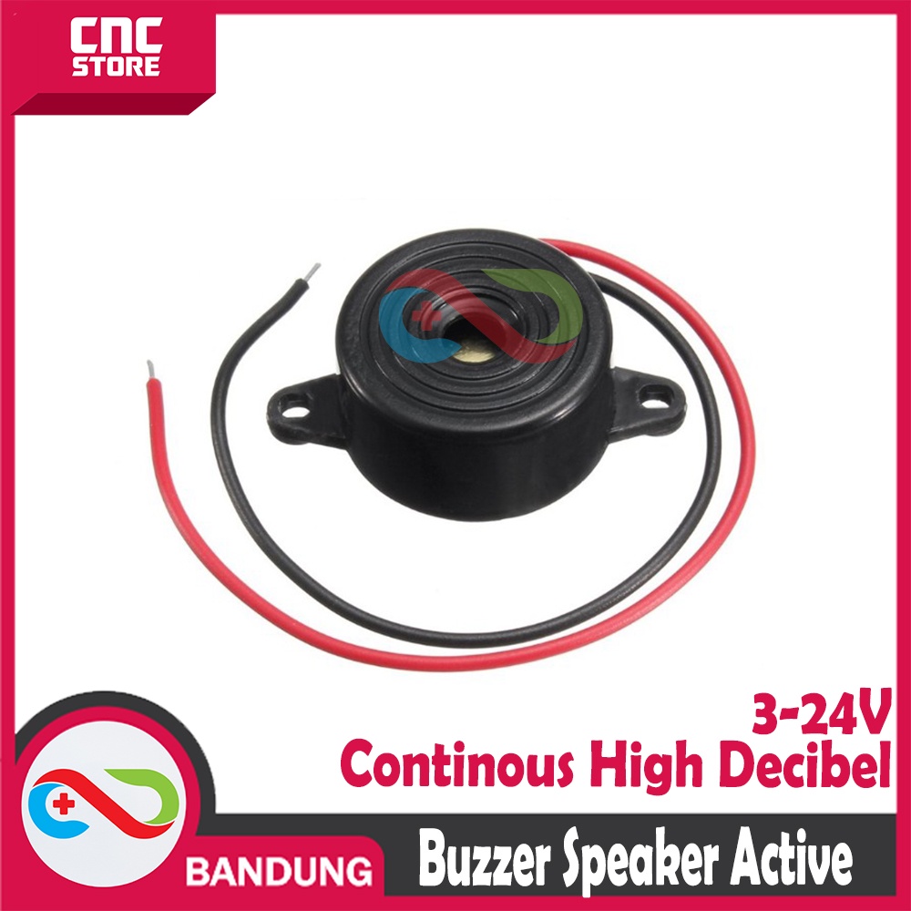 BUZZER SFM-20B HIGH DECIBEL DC3-24V CONTINUOS BUZZER 2312 ACTIVE