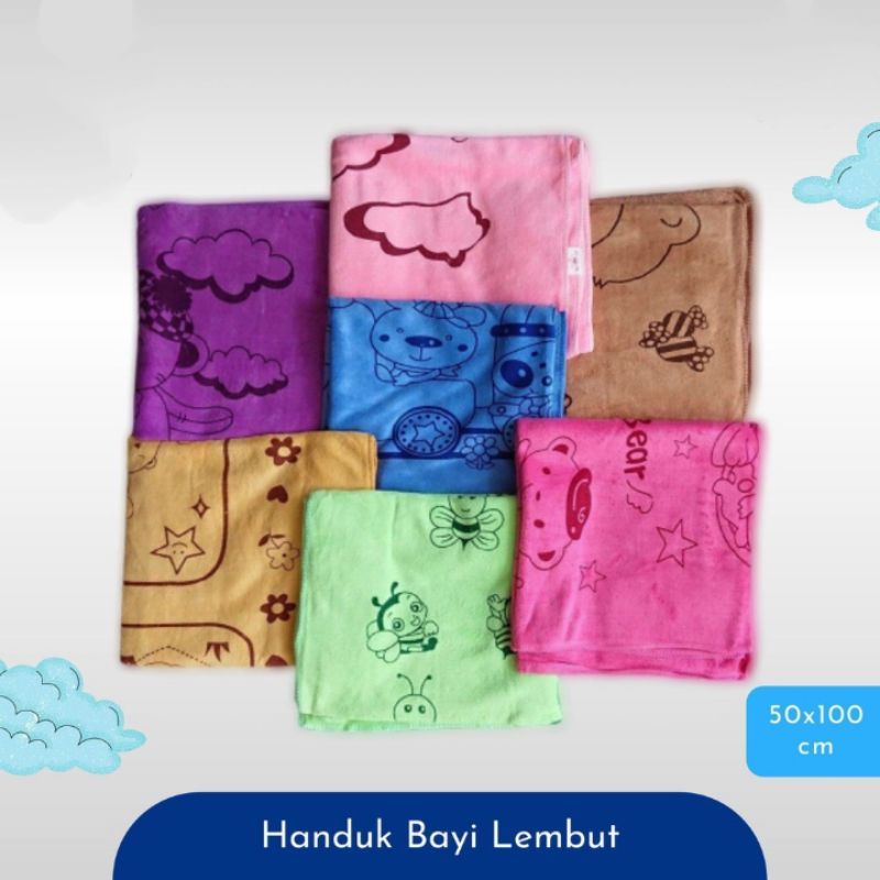 Handuk bayi /Handuk buat mandi bayi lembut