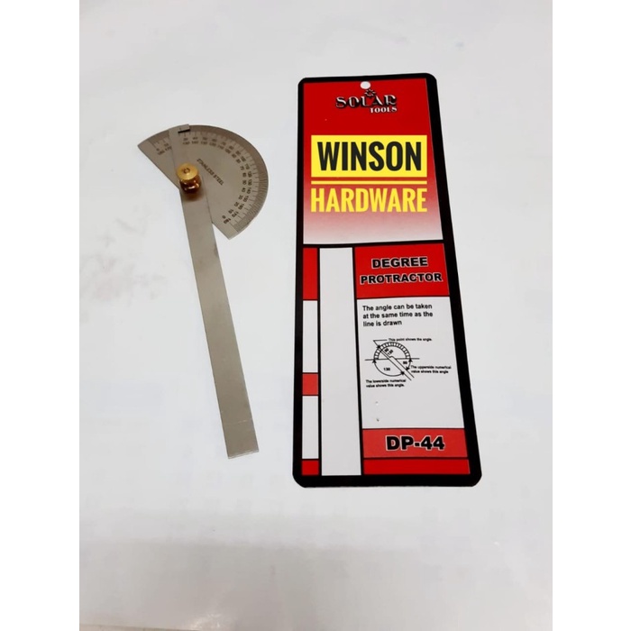 

Berkualitas Penggaris Busur Derajat 10Cm Ss Stainless Steel Protractor 180 Drajat Hemat