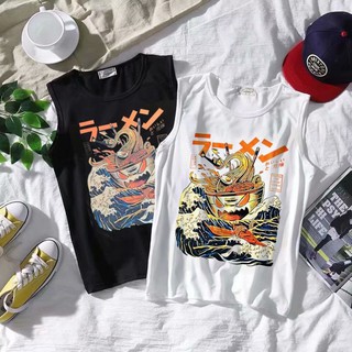 Kaos Singlet Longgar Hip Hop Hong Kong Tanpa Lengan Bahan Kaos Singlet Longgar Hip Hop Hong Kong Tanpa Lengan Bahan