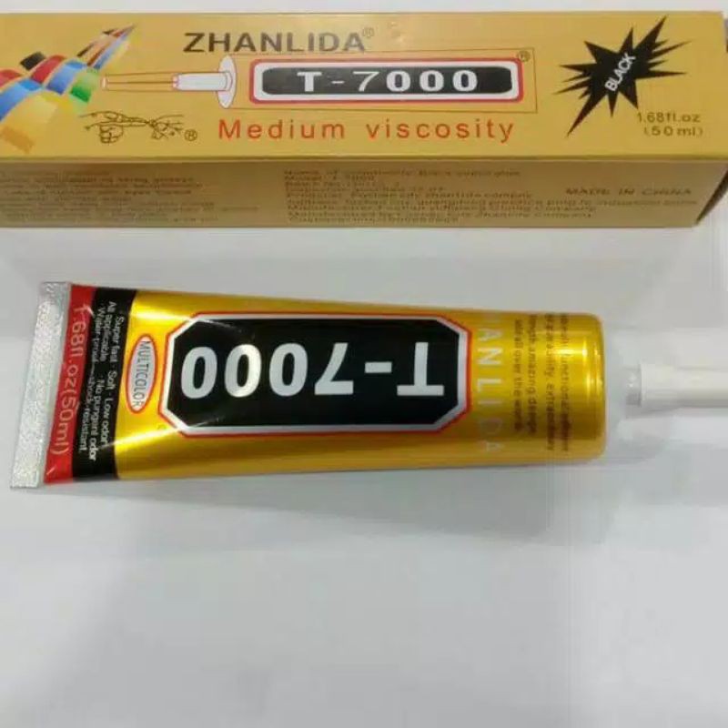 

Lem lcd touchscreen T7000 50ml isi warna hitam