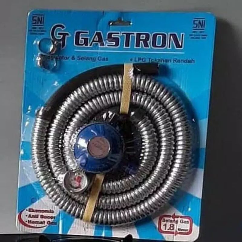 Selang Gas  SPFM  Paket Gastron  Selang + Regulator gas