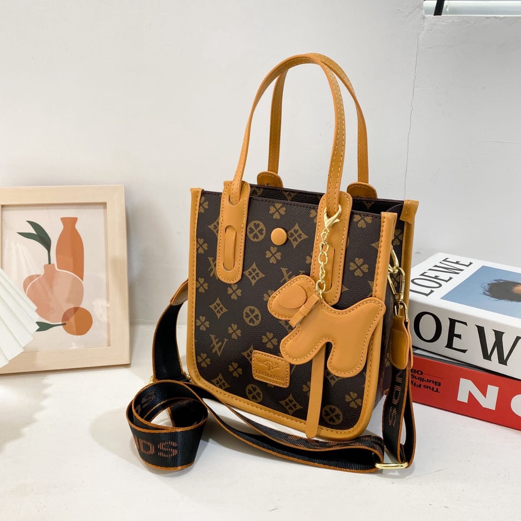 ZC 0058 RISCE TAS HAND BAG GANTUNGAN DOG IMPORT WANITA CEWEK PEREMPUAN JAKARTA BATAM ANJING