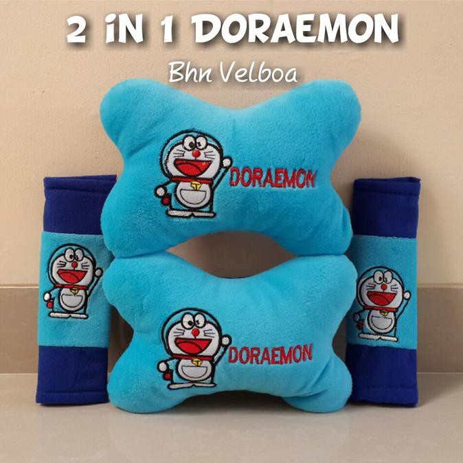 Bantal Mobil Doraemon 2in1