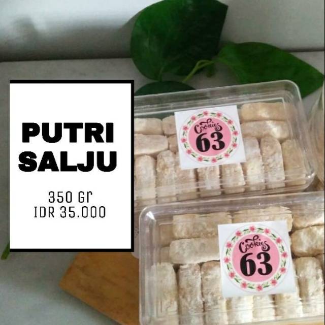 

Kue kering lebaran - PUTRI SALJU