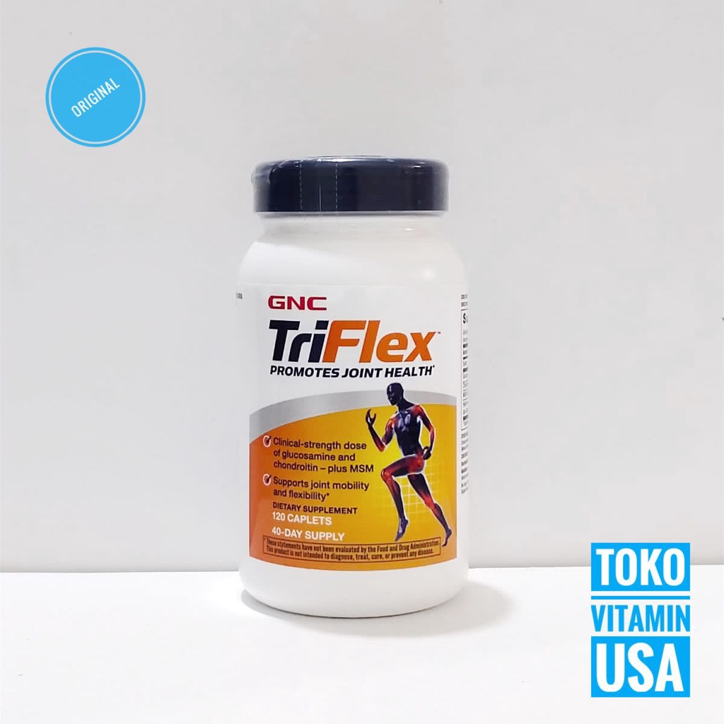 GNC Triflex Promotes Joint Health 120 Caplets GNC TriFlex