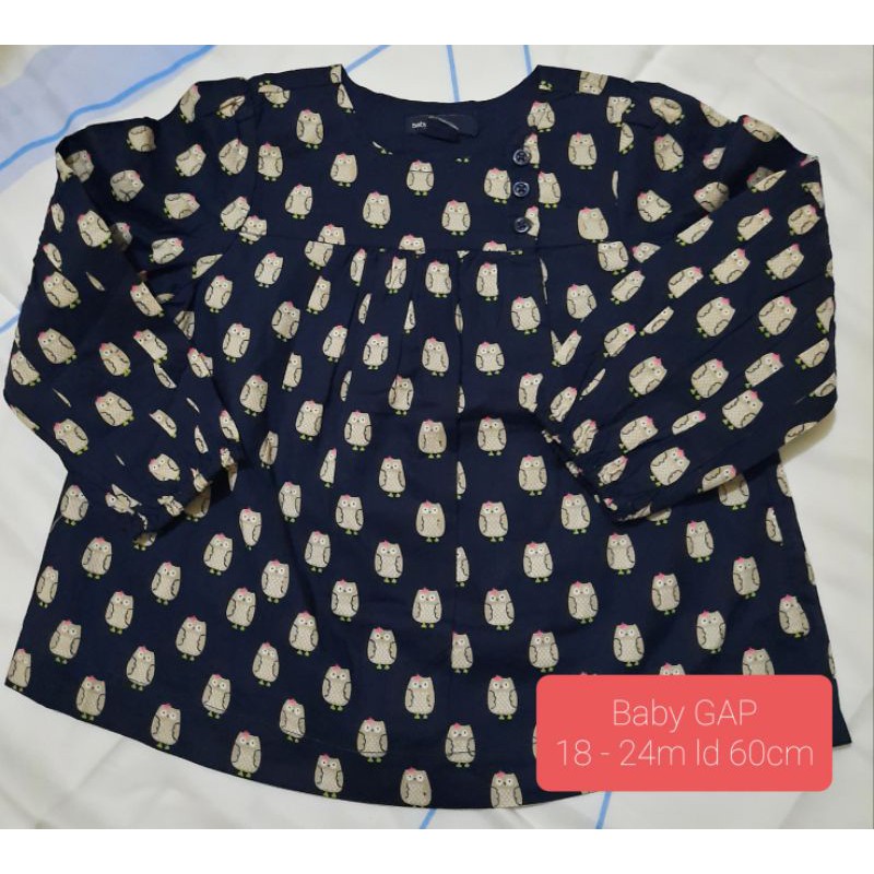 baju anak perempuan lucu merk GAP baby