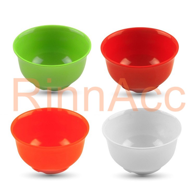 Mangkok Nasi Melamin 3.5 Inch IFI 4135 By Glori Melamine/ Mangkuk Golden / Tempat Makan Bayi / Tempat Sayur Kuah / Kobokan / Mangkuk Cetakan Nasi / Hitam Putih