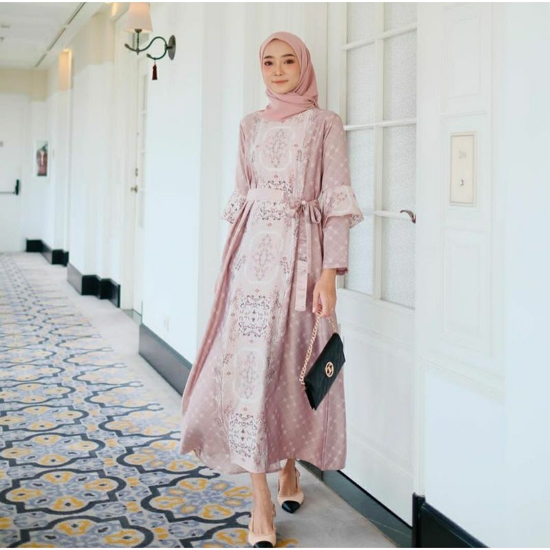 Rindu dress vanilla hijab