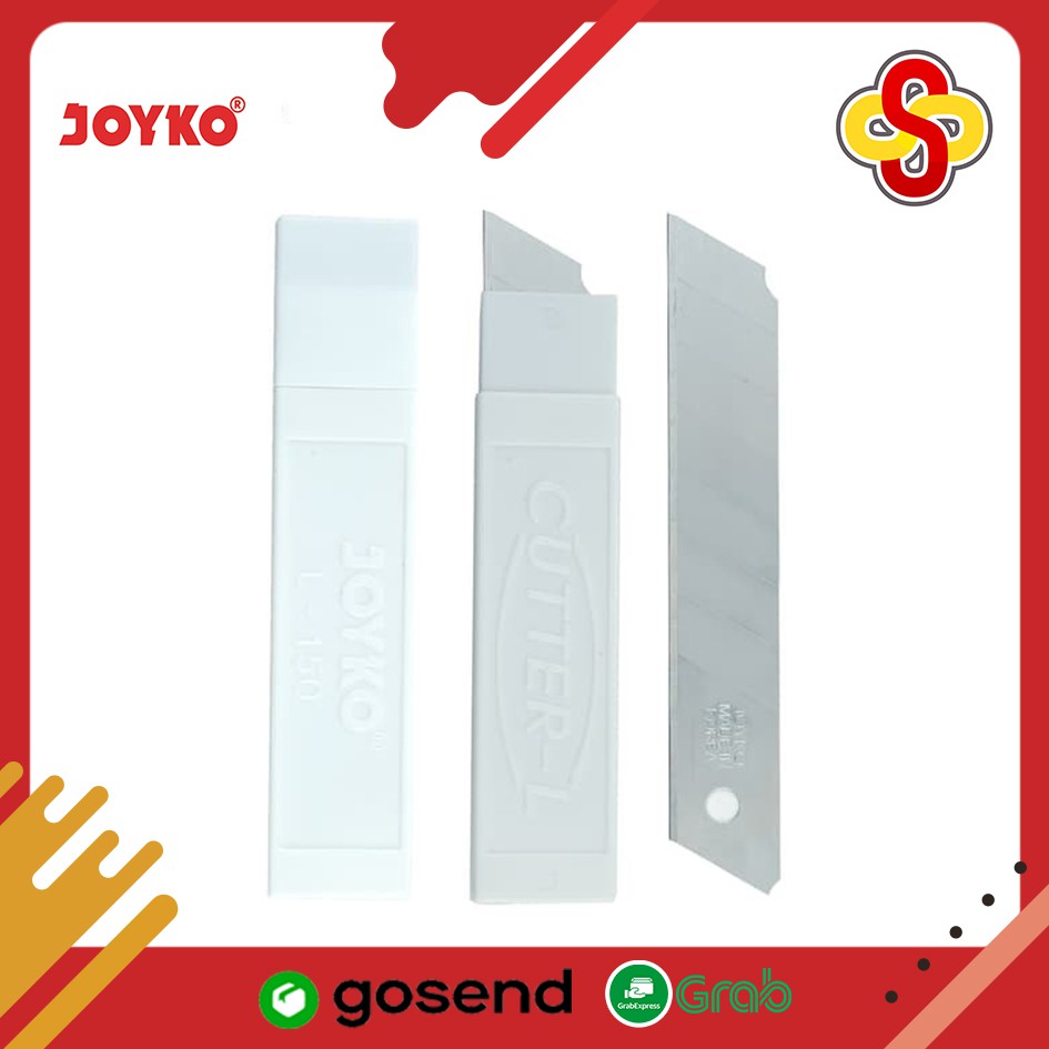 Isi Cutter Besar / Cutter Blade Refill Joyko L-150 1 Tube 5 Pcs