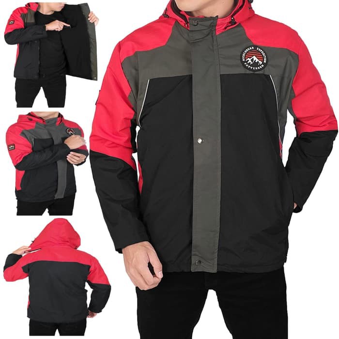  Jaket  Pria Outdoor Waterproof Jaket  Gunung  Anti air 