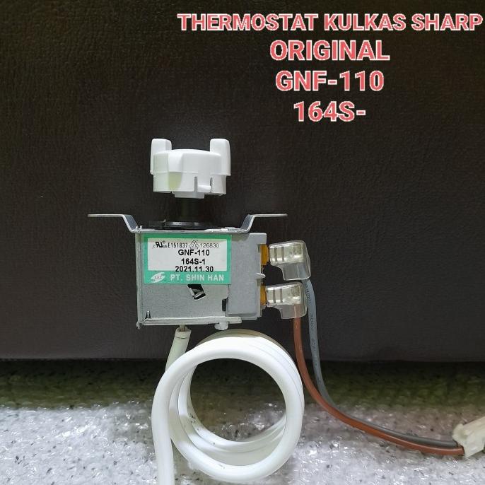 thermostat kulkas sharp 1 pintu original GNF-110 164S-1