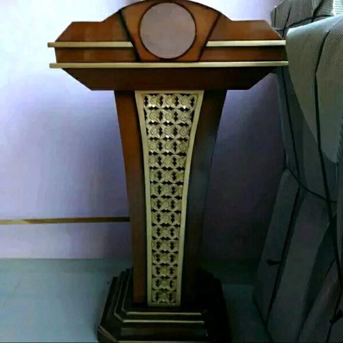 Dijual podium mimbar Garuda free ongkir - Furniture Jepara limited stock Murah