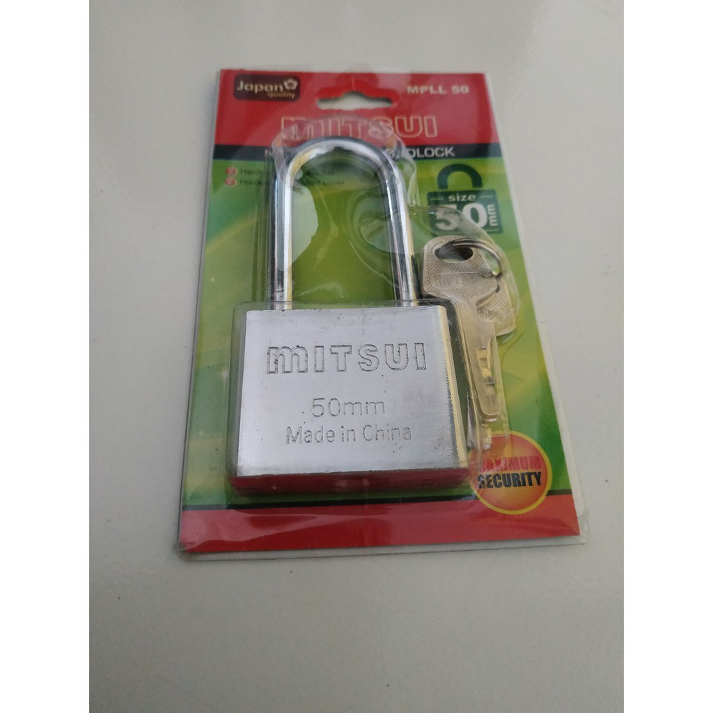 GEMBOK 50 MM LEHER PANJANG / GEMBOK RUMAH / GEMBOK PAGAR