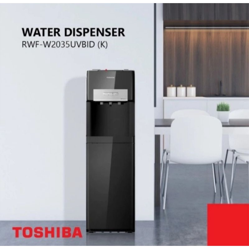 Dispenser Toshiba RWF-W2035UVBID | Galon bawah RWFW2035 UVBID 2035 UV
