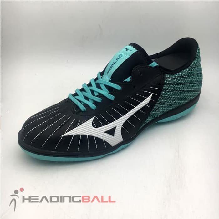 Sepatu Futsal Mizuno Original Rebula Sala Select IN Black Q1GA192201 BNIB