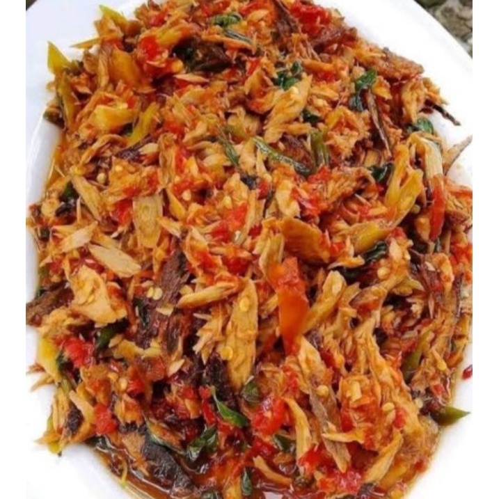 

Sambel tongkol, teri, klothok, bawang, cumi, Pete dan ayam suwir