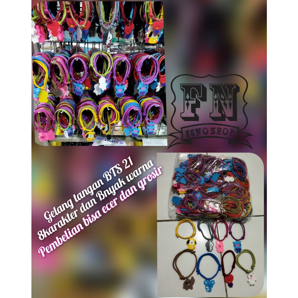 Gelang karakter/Gelang BTS/Gelang BT21