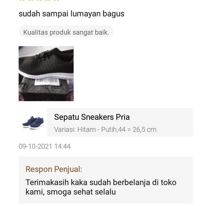 TERBARU Sepatu Sneakers Sneaker Pria Casual Import Original Shoes Running Olahraga Sport Jogging Sna