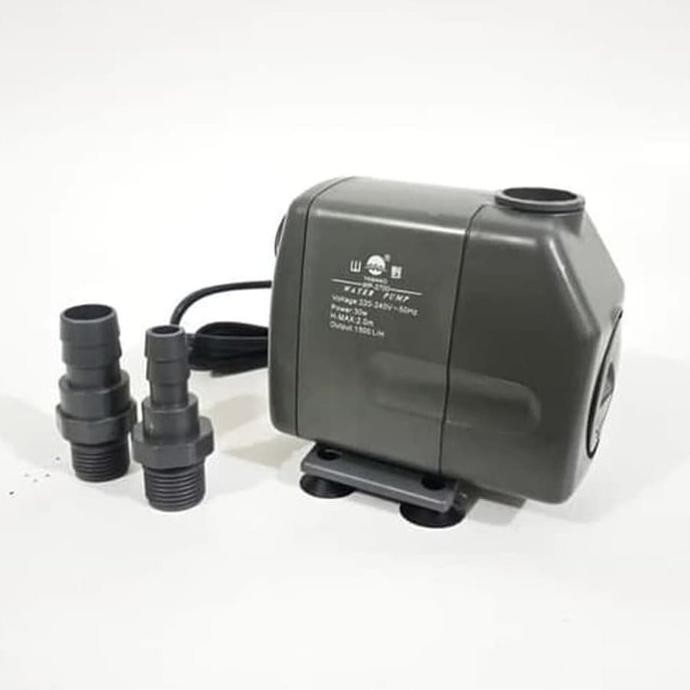 ✩ Pompa Air Aquarium Kolam Pompa Hidroponik Yamano Wp 3700 Naik 2 Meter ≛
