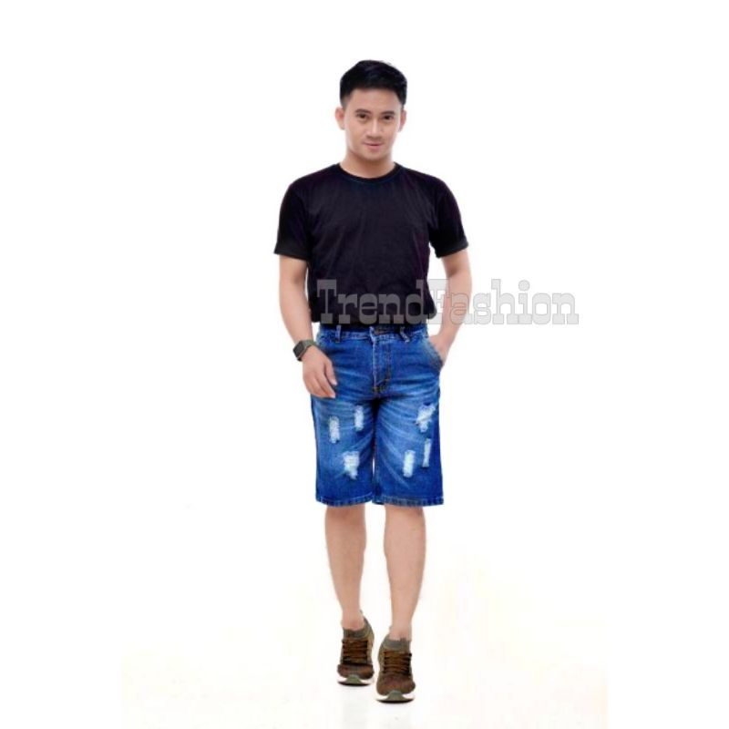 [ TERLARIS ] Size 27-32 CELANA PENDEK SOBEK - JINS PENDEK SOBEK PRIA/COWOK