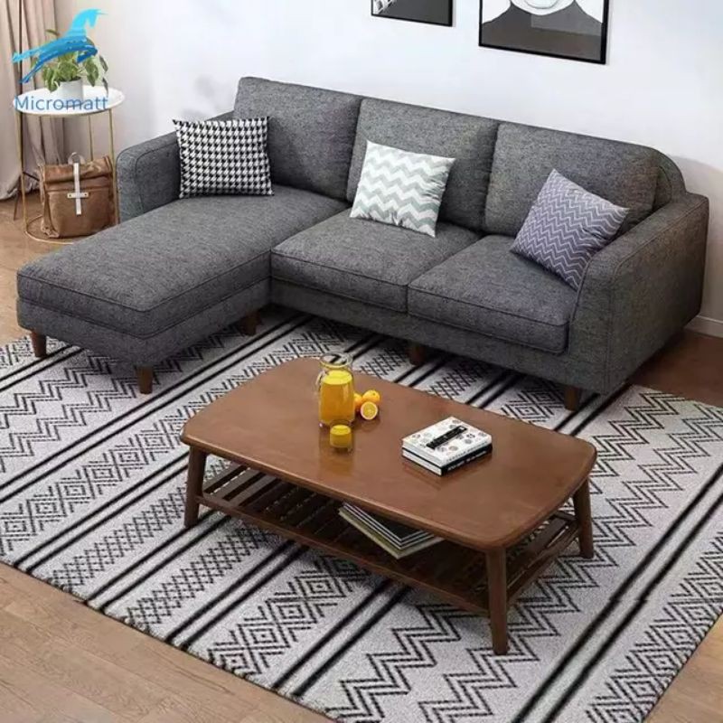 SOFA RUANG TAMU/KURSI  KAYU JATI (L) LONJOR