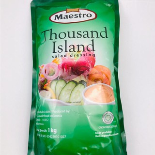 MAESTRO THOUSAND ISLAND SALAD DRESSING 1kg