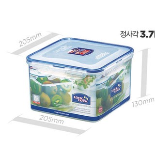 Lock n Lock Food Container 3.7L withTray HPL858D Tempat Penyimpanan Makanan LocknLock dengan Peniris