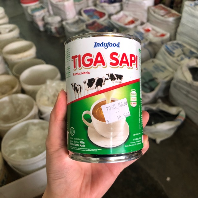 Jual SKM / Susu Kental Manis / Krimer Kental Manis Tiga Sapi 500gr