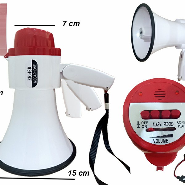 TOA Megaphone Pengeras Suara Ealsem ES-46R Baterai Recharger