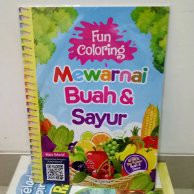 Fun Coloring Mewarnai Buah dan Sayur